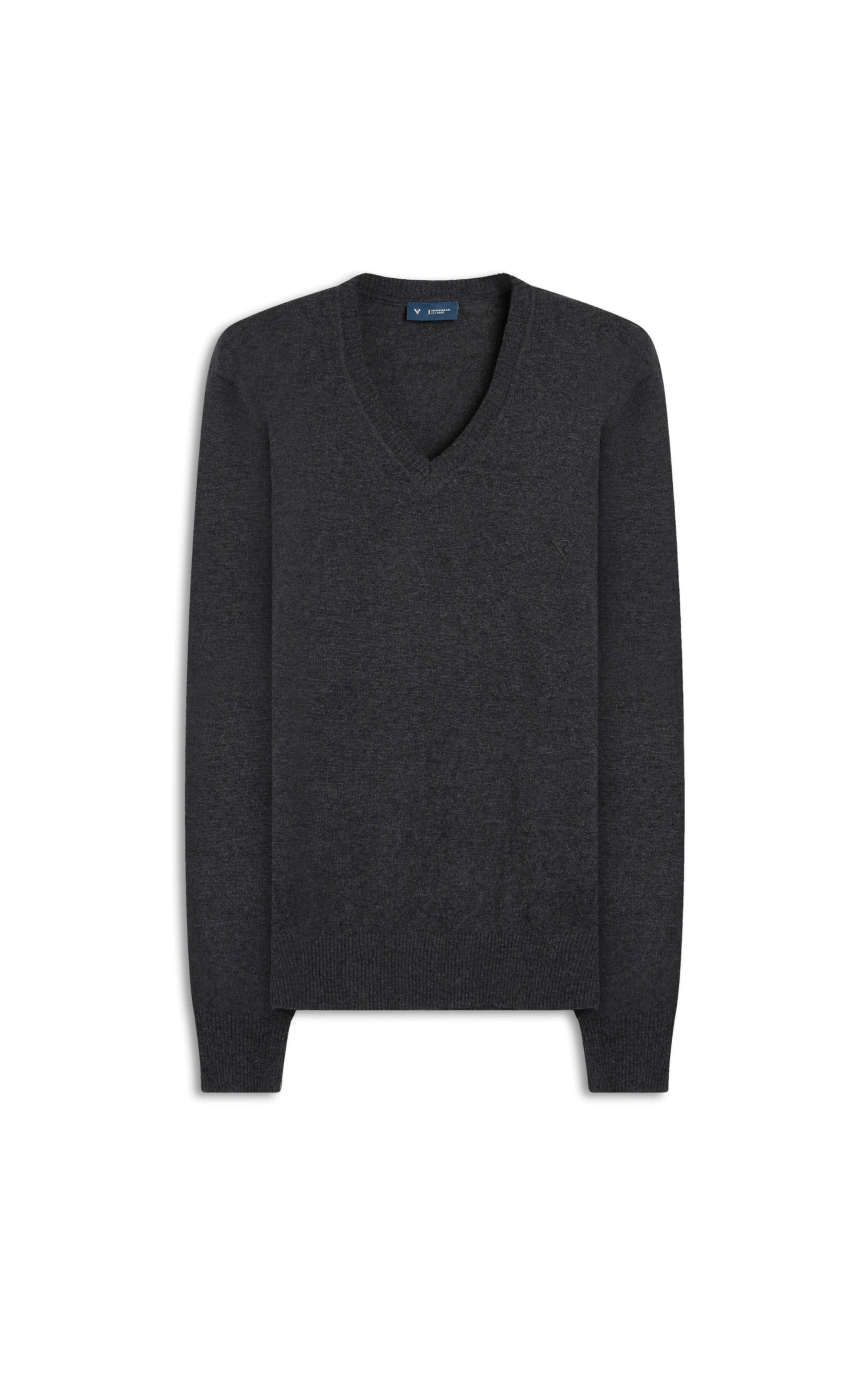 Tricot v Neck Grafite