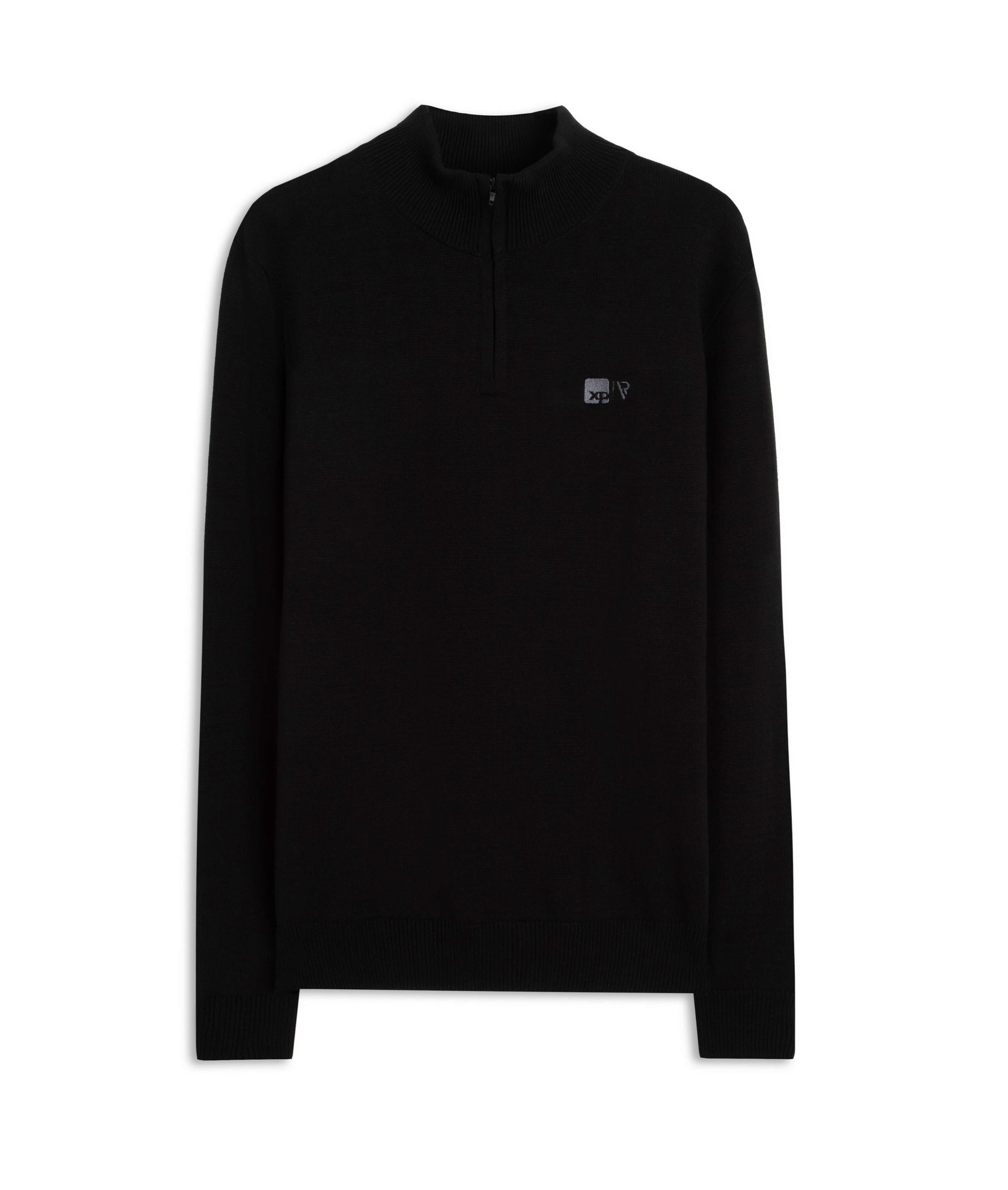 Tricot Zíper Xp Preto
