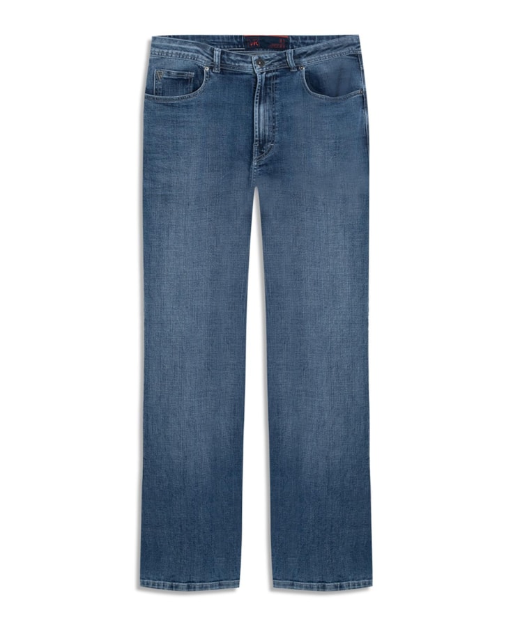 Visco Indigo Elastic (Classic) 5 Pockets Lav.Claro C/Luva