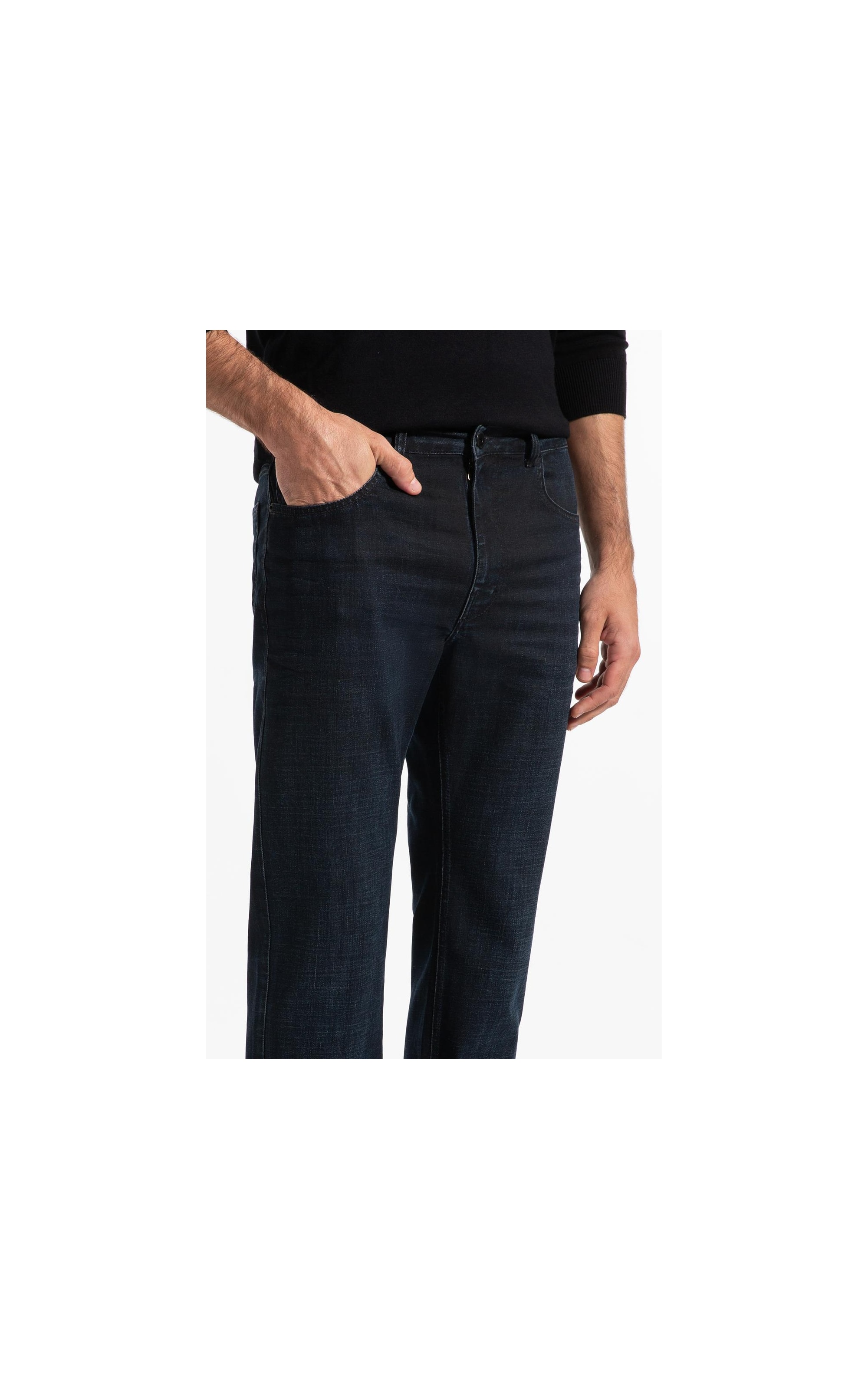 Visco Indigo Elastic (Classic) 5 Pockets Lav. Médio 3d