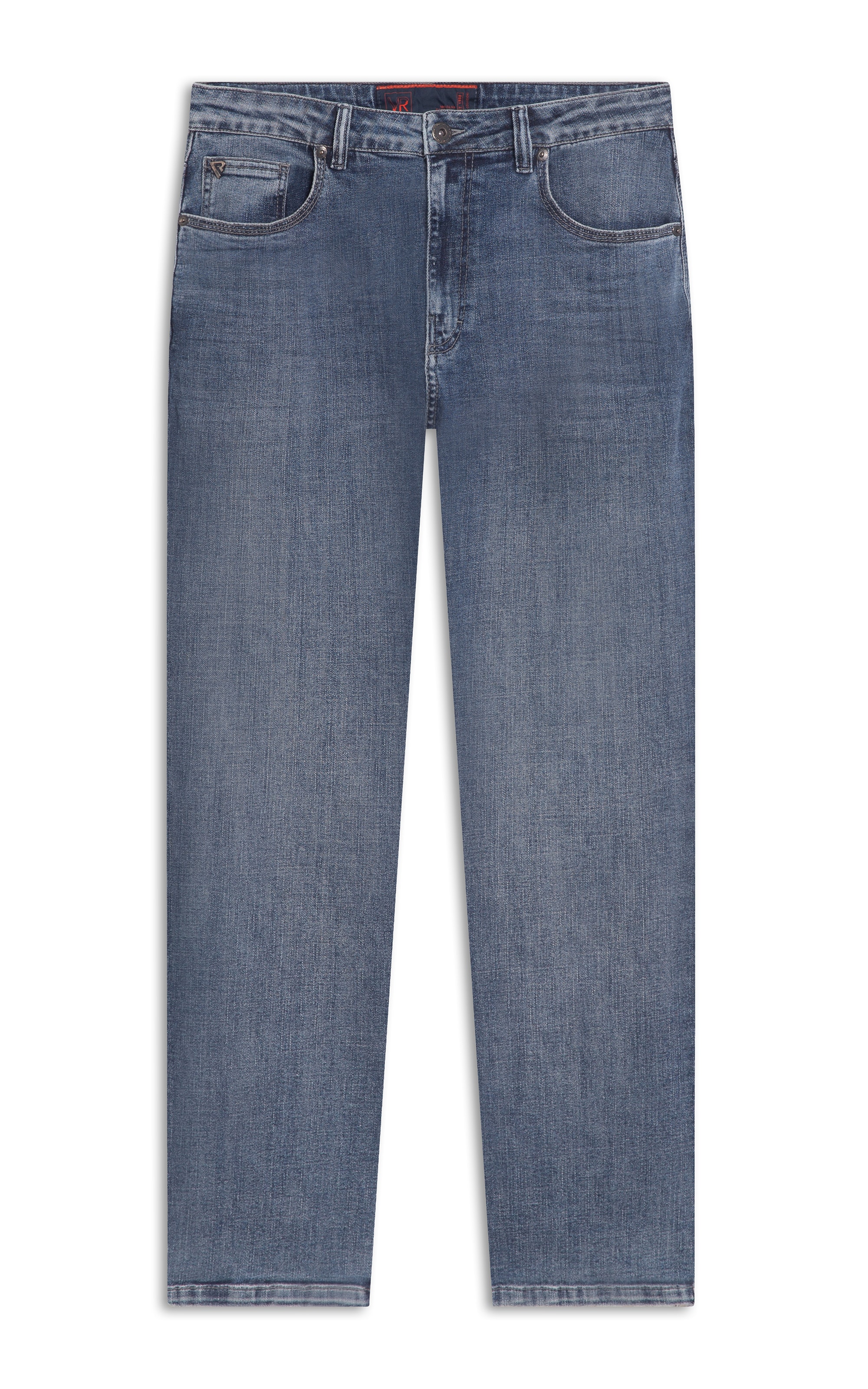 Visco Indigo Elastic (Slim) 5 Pockets Lav.Claro C/Luva                        