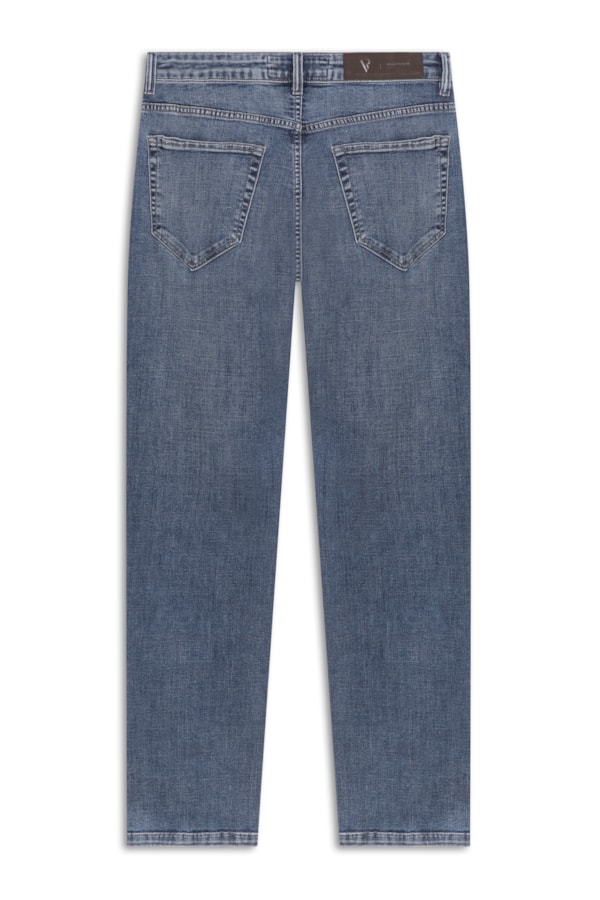 Visco Indigo Elastic (Slim) 5 Pockets Lav.Claro C/Luva                        