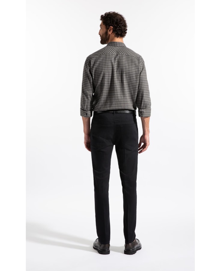 Wool Touch Robe Classic Irish Ml Tabaco