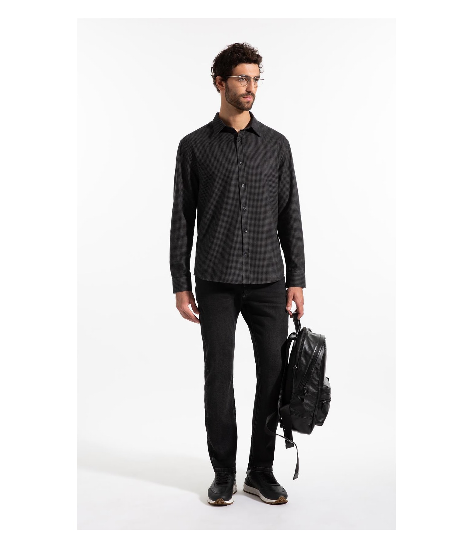 Woolt Ouch Oslo Plaid Classic Irish Ml Grafite